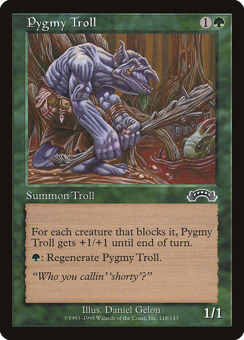 【EN】ピグミー・トロール/Pygmy Troll [EXO] 緑C No.118