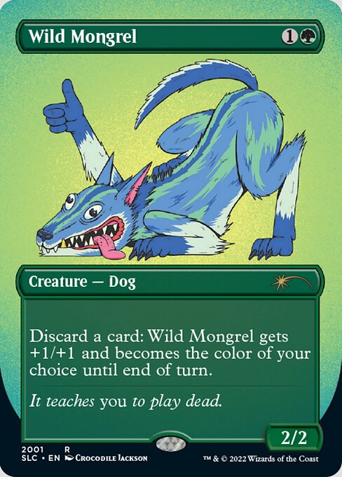 【EN】野生の雑種犬/Wild Mongrel [SLC] 緑R No.2001