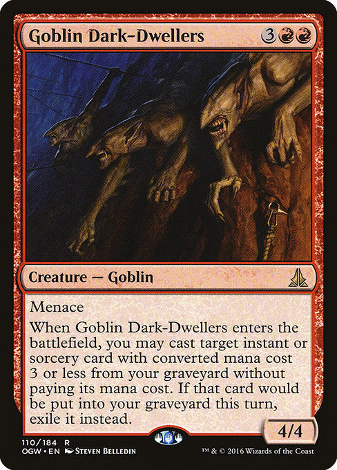【EN】ゴブリンの闇住まい/Goblin Dark-Dwellers [OGW] 赤R No.110