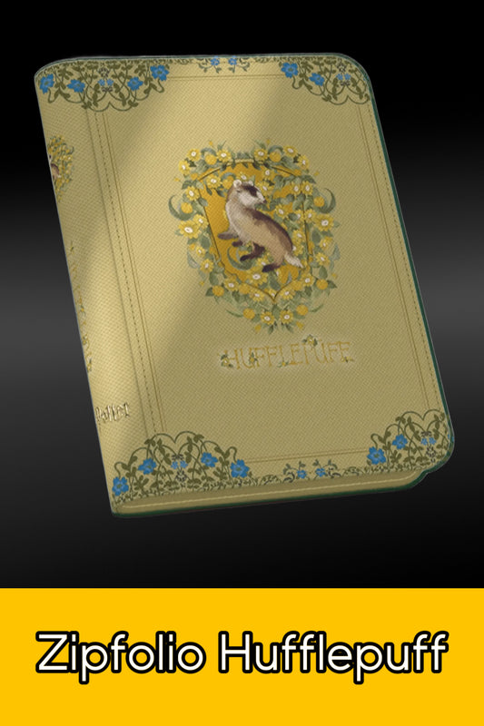 【Ultra Pro】Harry Potter バインダー Zipfolio【Hufflepuff】
