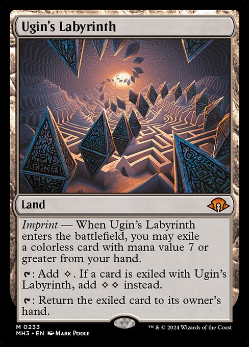 【EN】ウギンの迷宮/Ugin's Labyrinth [MH3] 土地M No.233