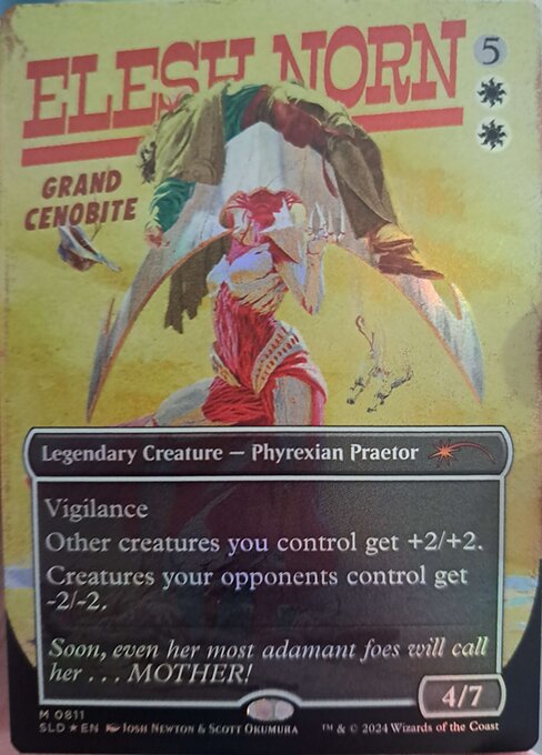 【Foil】【EN】大修道士、エリシュ・ノーン/Elesh Norn, Grand Cenobite [SLD] 白M No.811