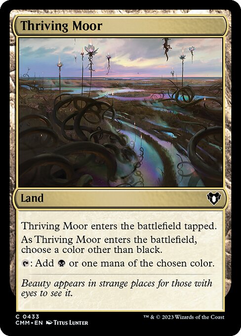【EN】興隆する湿地帯/Thriving Moor [CMM] 無C No.433