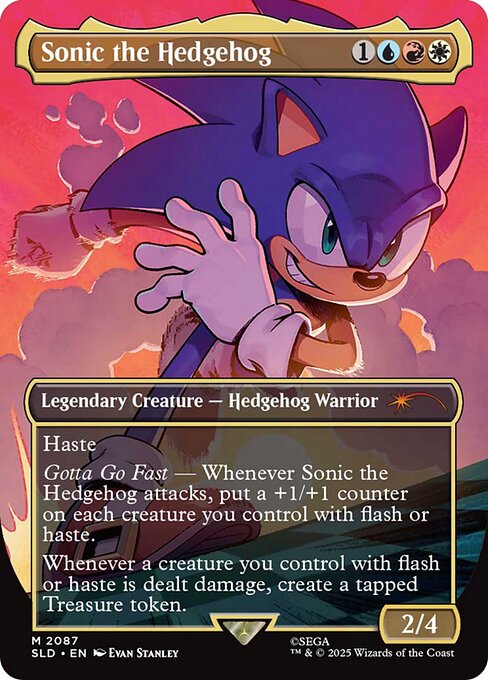 【ボーダレス】【EN】Sonic the Hedgehog [SLD] 金M No.2087
