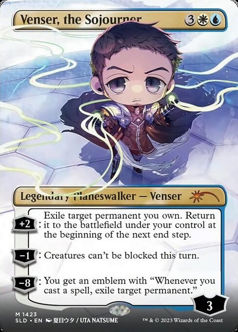 【Foil】【EN】滞留者ヴェンセール/Venser, the Sojourner [SLD] 金M No.1423★