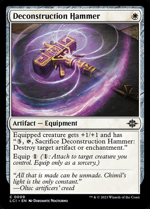 【Foil】【EN】解体ハンマー/Deconstruction Hammer [LCI] 茶C No.9