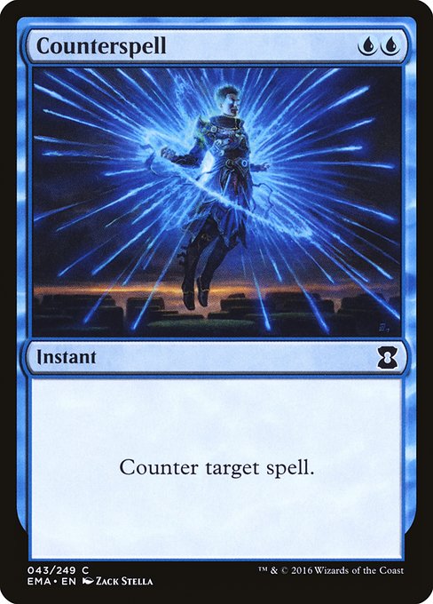 【Foil】【EN】対抗呪文/Counterspell [EMA] 青C No.43