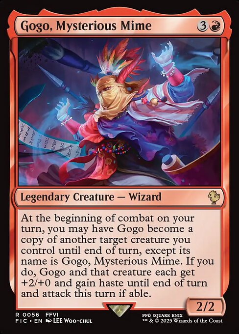 【EN】ものまね士、ゴゴ/Gogo, Mysterious Mime [FIC] 赤R No.56