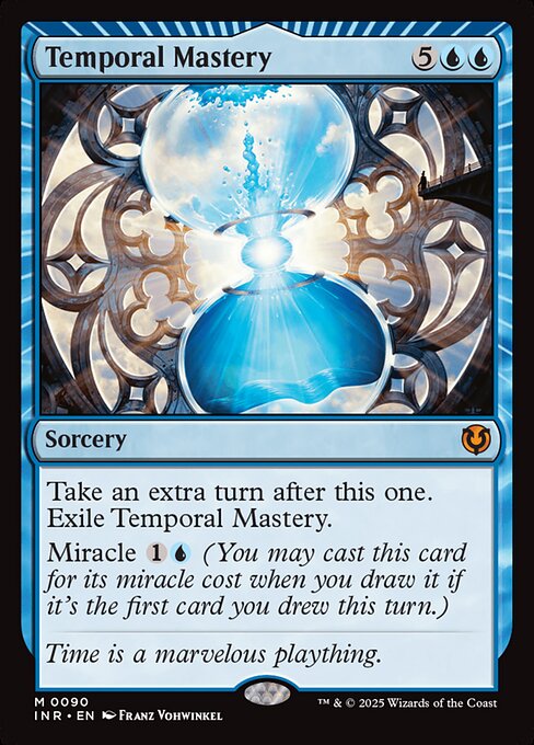 【Foil】【EN】時間の熟達/Temporal Mastery [INR] 青M No.90
