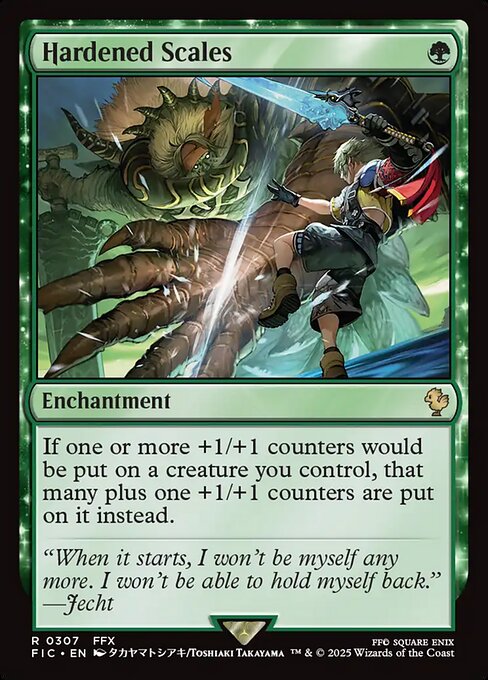 【EN】硬化した鱗/Hardened Scales [FIC] 緑R No.307