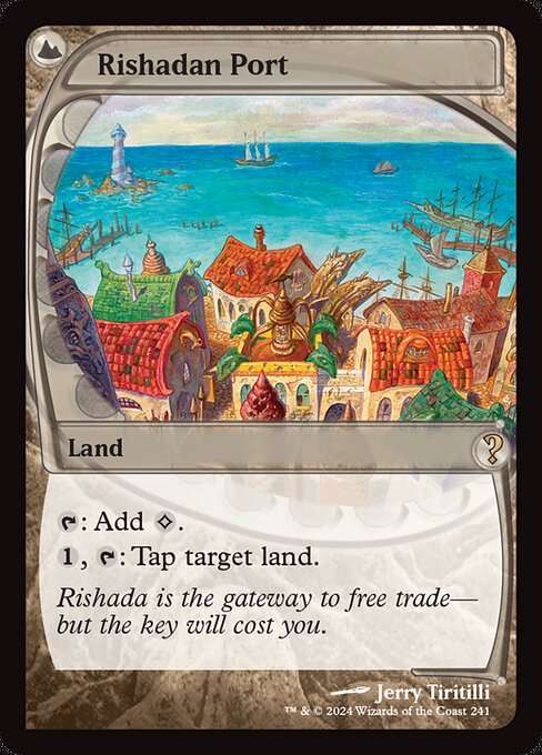 【Foil】【EN】リシャーダの港/Rishadan Port [MB2] 土地R No.241