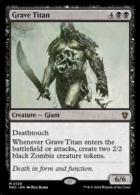 【EN】墓所のタイタン/Grave Titan [MKC] 黒M No.129