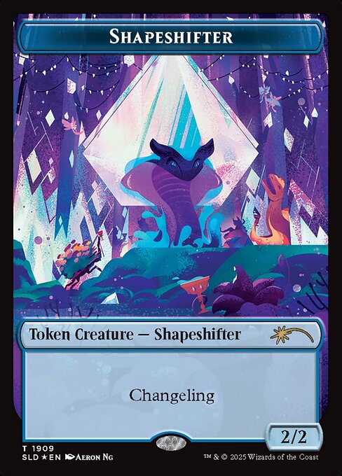 【Foil】【EN】多相の戦士/Shapeshifter [SLD] 青R No.1909
