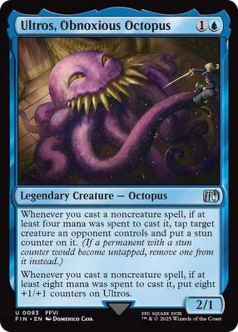 【EN】迷惑なタコ、オルトロス/Ultros, Obnoxious Octopus [FIN] 青U No.83