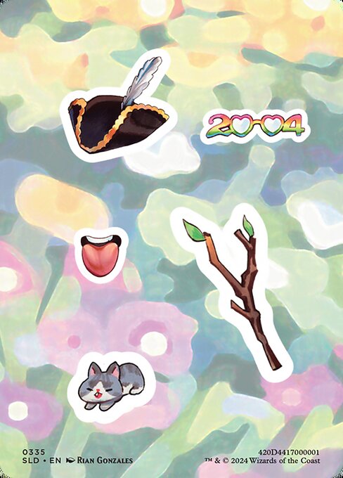 【Foil】【EN】Sticker sheet [SLD] 無C No.335