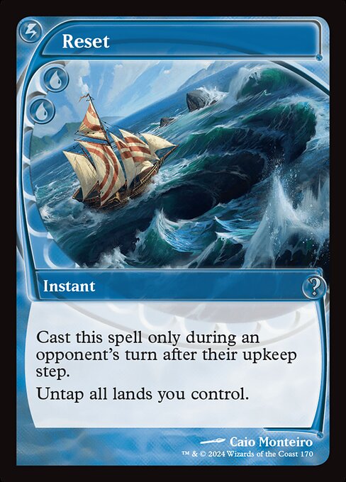 【Foil】【EN】Reset [MB2] 青U No.170