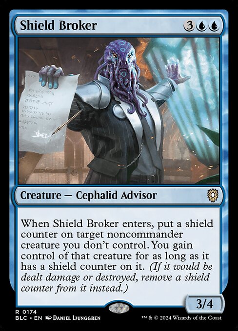 【EN】盾の斡旋屋/Shield Broker [BLC] 青R No.174