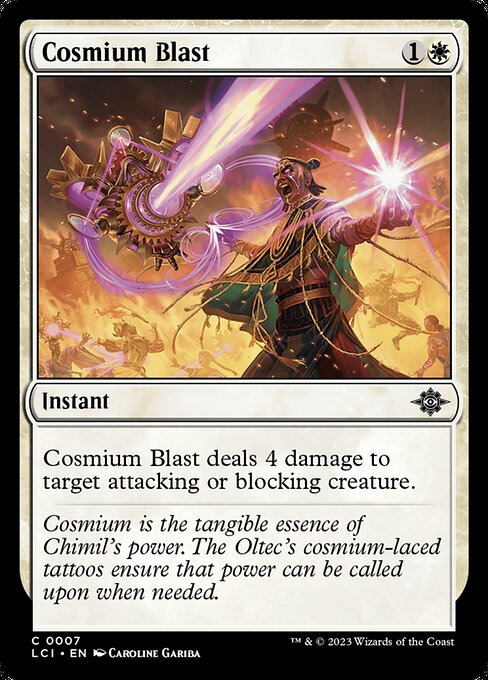 【EN】コズミューム破/Cosmium Blast [LCI] 白C No.7