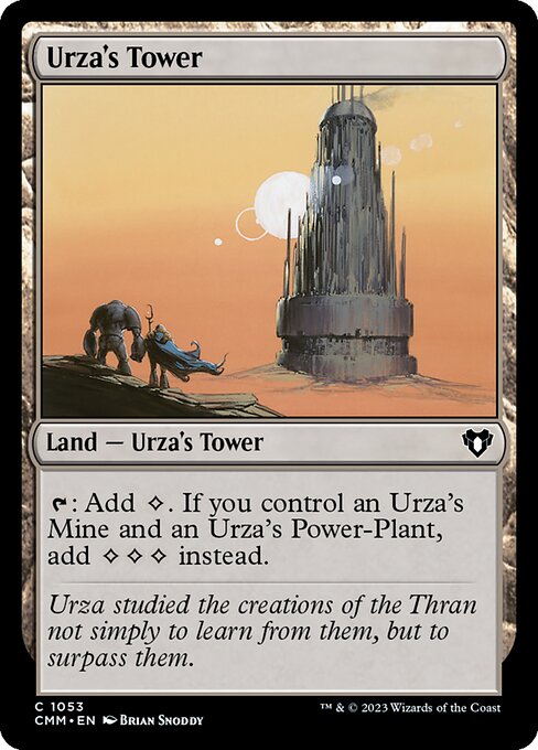 【EN】ウルザの塔/Urza's Tower [CMM] 土地C No.1053