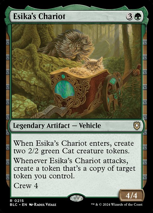 【EN】エシカの戦車/Esika's Chariot [BLC] 緑R No.215