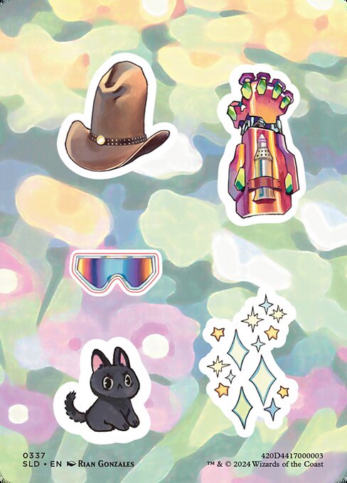 【Foil】【EN】Sticker sheet [SLD] 無C No.337