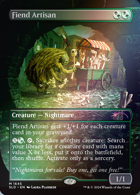 【Foil】【EN】悪魔の職工/Fiend Artisan [SLD] 金M No.1645★