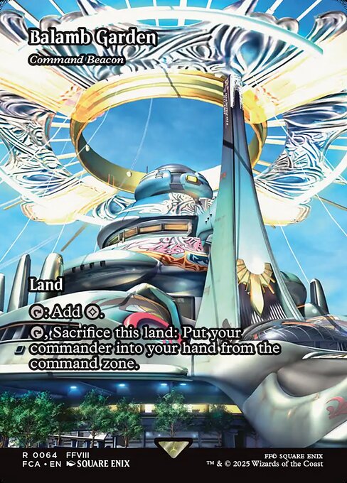 【ショーケース】【Foil】【EN】統率の灯台/Command Beacon [FCA] 土地R No.64