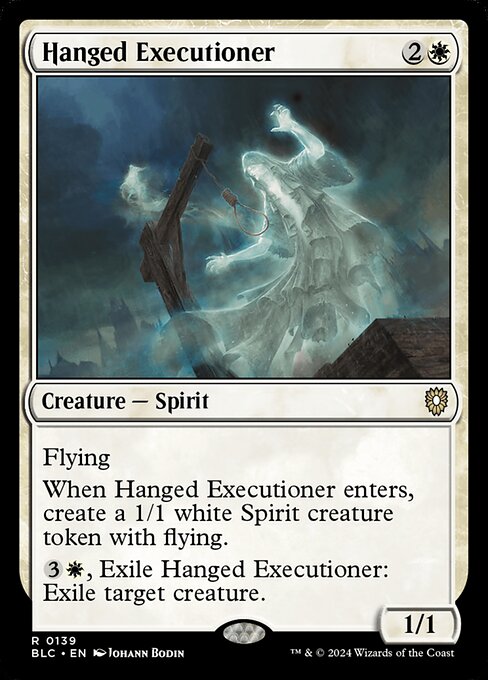 【EN】絞首された処刑人/Hanged Executioner [BLC] 白R No.139