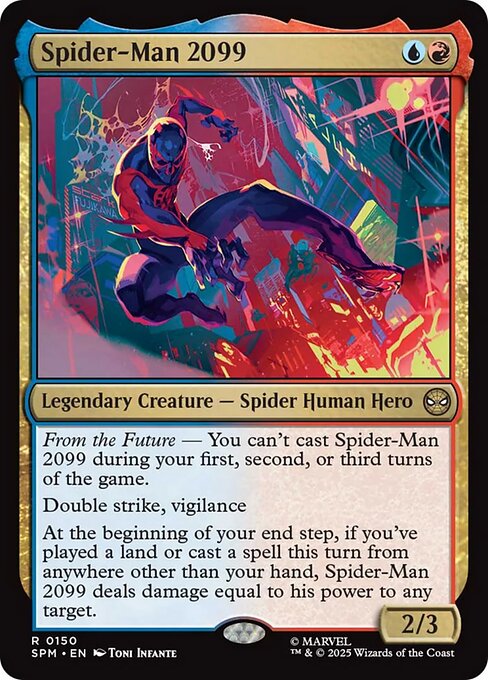 【EN】スパイダーマン2099/Spider-Man 2099 [SPM] 金R No.150