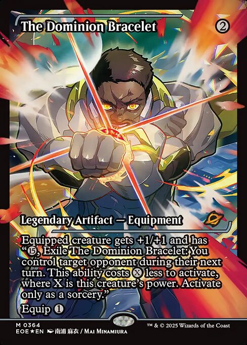 【ボーダレス】【Foil】【EN】統制の腕輪/The Dominion Bracelet [EOE] 茶M No.364