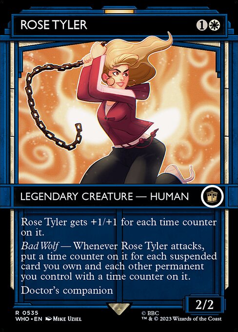 【ショーケース】【Foil】【EN】ローズ・タイラー/Rose Tyler [WHO] 白R No.535