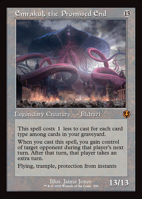 【Foil】【EN】約束された終末、エムラクール/Emrakul, the Promised End [INR] 無M No.330