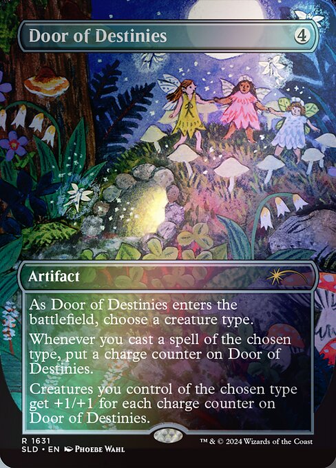 【Foil】【EN】運命の扉/Door of Destinies [SLD] 茶R No.1631★