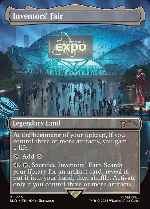 【ボーダレス】【Foil】【EN】発明博覧会/Inventors' Fair [SLD] 土地R No.1735