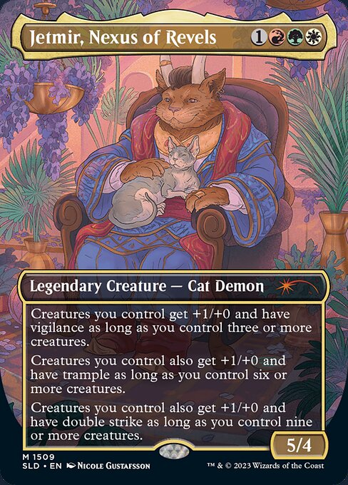 【ボーダレス】【Foil】【EN】Jetmir, Nexus of Revels // Jetmir, Nexus of Revels [SLD] 白M No.1509