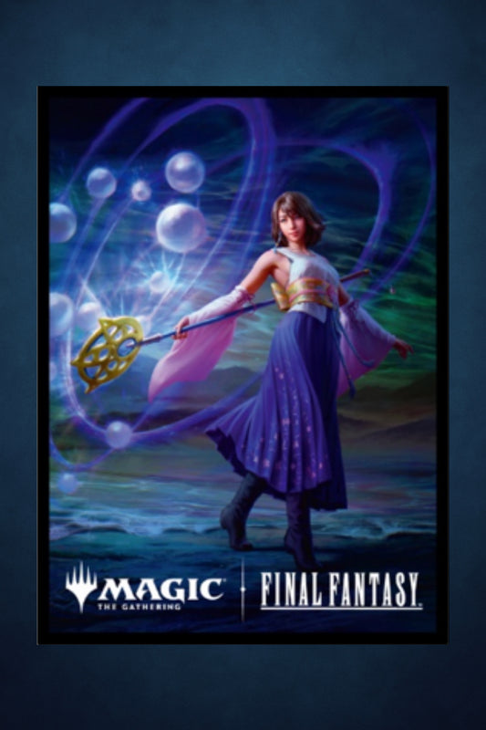 【12月26日発売】『マジック：ザ・ギャザリング――FINAL FANTASY』 プレイヤーズカードスリーブ MFS-42 Secret Lair Drop 《ユウナの魔法「ホーリー」》