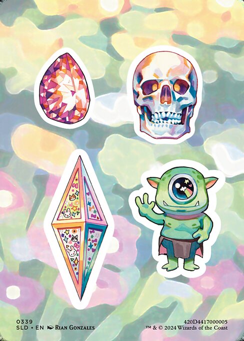 【Foil】【EN】Sticker sheet [SLD] 無C No.339