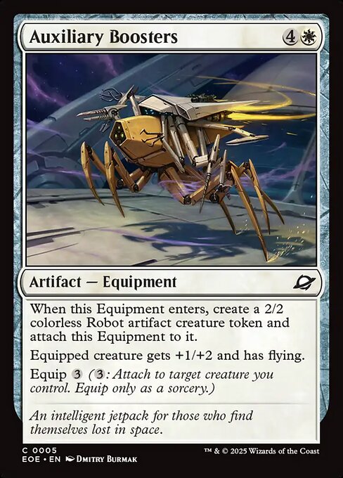 【Foil】【EN】補助ブースター/Auxiliary Boosters [EOE] 白C No.5
