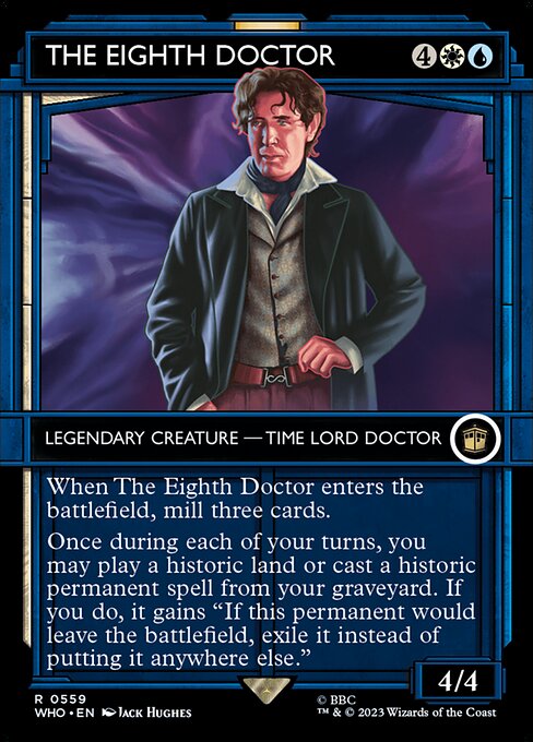 【ショーケース】【Foil】【EN】８代目ドクター/The Eighth Doctor [WHO] 金R No.559