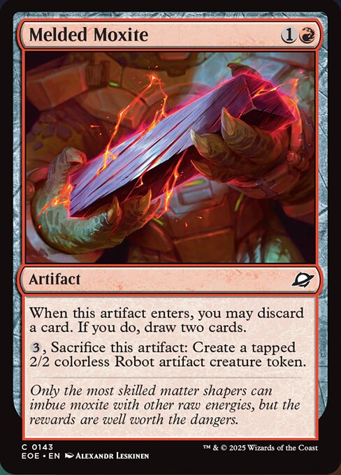 【EN】モーキサイト合金/Melded Moxite [EOE] 赤C No.143