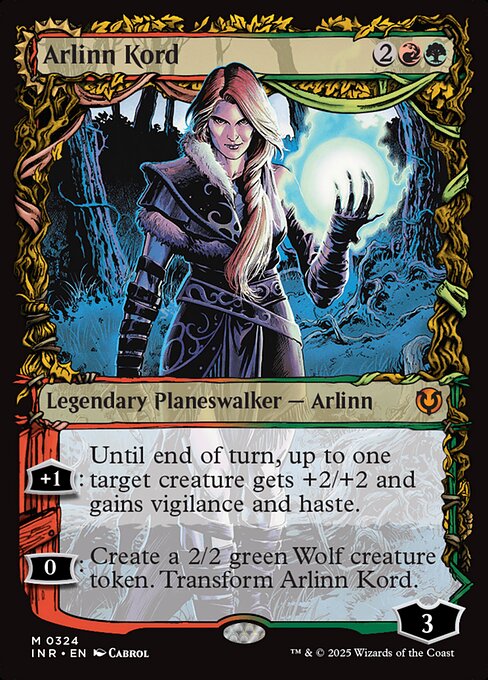 【ショーケース】【Foil】【EN】アーリン・コード/Arlinn Kord // Arlinn, Embraced by the Moon [INR] 金M No.324