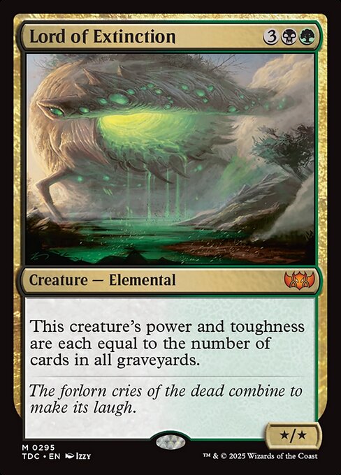 【EN】絶滅の王/Lord of Extinction [TDC] 金M No.295