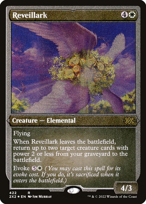 【エッチングFoil】【EN】目覚ましヒバリ/Reveillark [2X2] 白R No.422