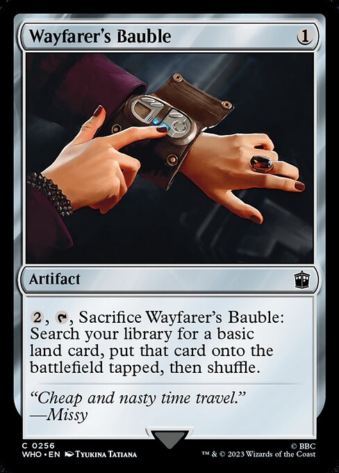 【Foil】【EN】旅人のガラクタ/Wayfarer's Bauble [WHO] 茶C No.256