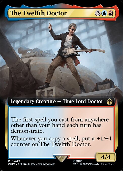 【拡張アート】【Foil】【EN】12代目ドクター/The Twelfth Doctor [WHO] 金R No.449
