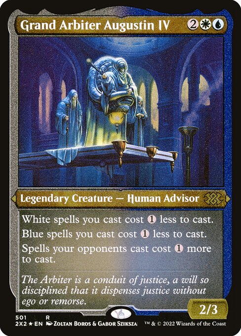 【エッチングFoil】【EN】アウグスティン四世大判事/Grand Arbiter Augustin IV [2X2] 金R No.501