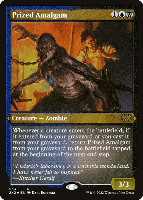 【エッチングFoil】【EN】秘蔵の縫合体/Prized Amalgam [2X2] 金R No.533