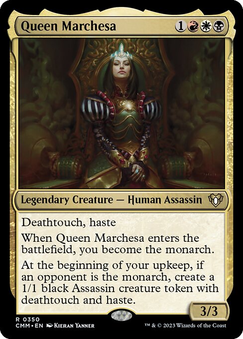 【EN】マルチェッサ女王/Queen Marchesa [CMM] 金R No.350