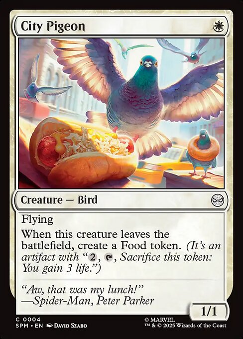 【EN】街の鳩/City Pigeon [SPM] 白C No.4