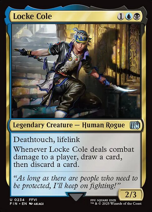【EN】ロック・コール/Locke Cole [FIN] 金U No.234